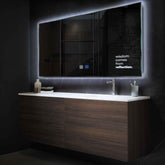 Espejo LED Rectangular | Botones táctiles | Función antivaho | Luz blanca fría - Reyze Seria Motivated Model 1